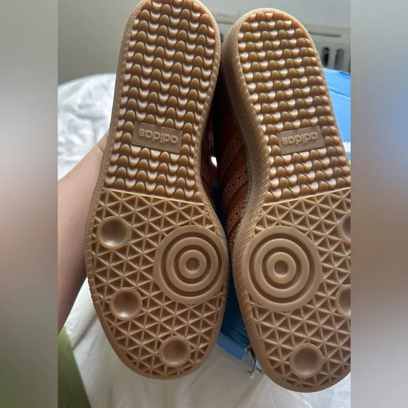 Woma size 6.5 samba camel adidas sneakers brand new - Picture 4 of 11